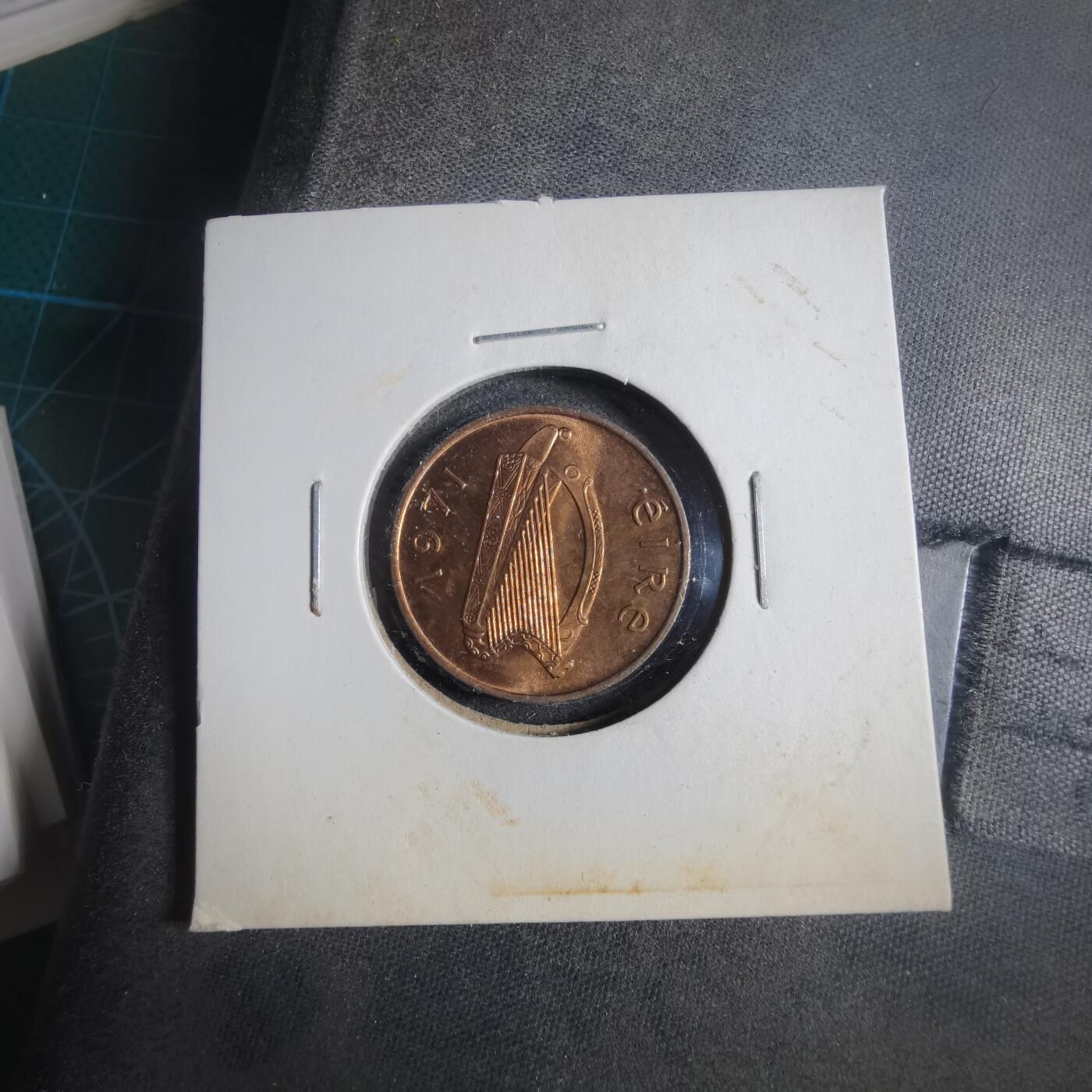 沼泽如烟--第906场 爱尔兰1971年1便士