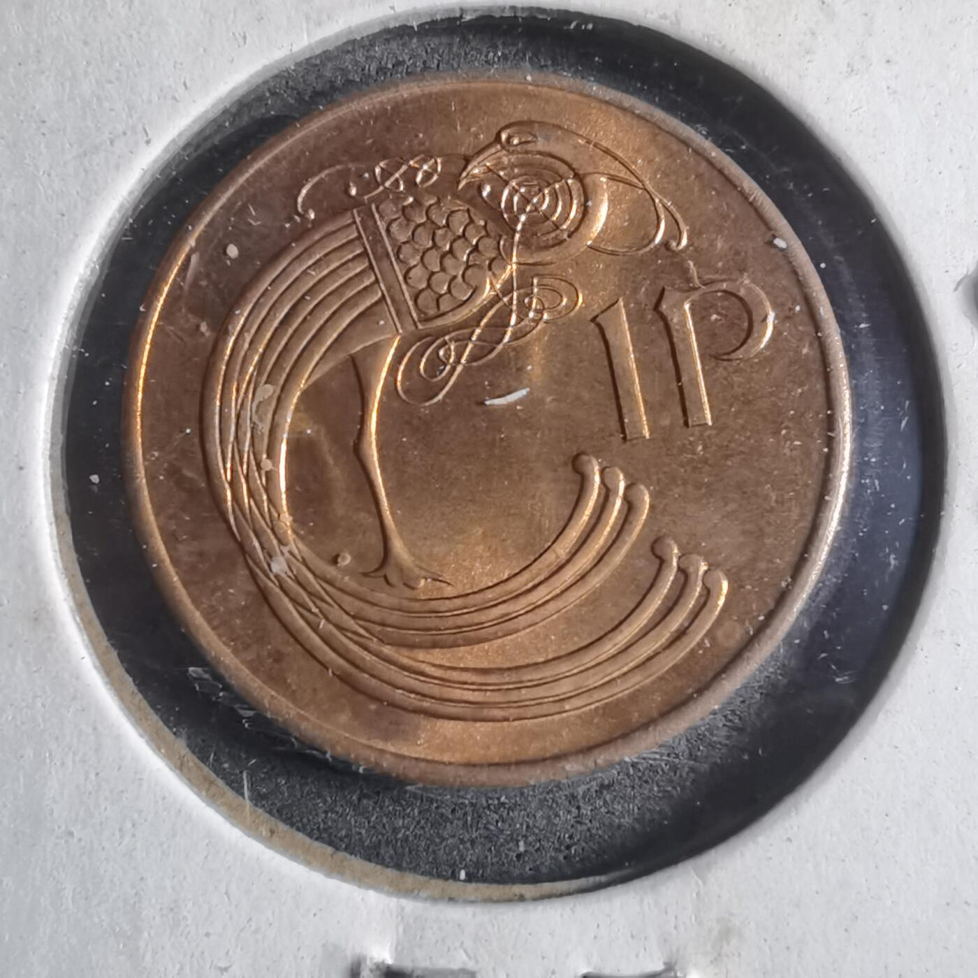 沼泽如烟--第906场 爱尔兰1971年1便士