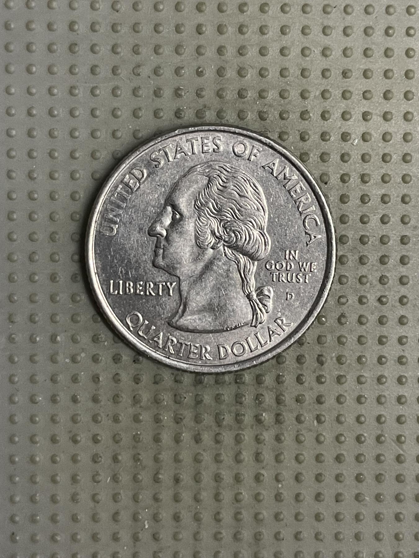 2025年第120场各国散币拍卖（总第120场） 美国2000年弗吉尼亚州25美分纪念币