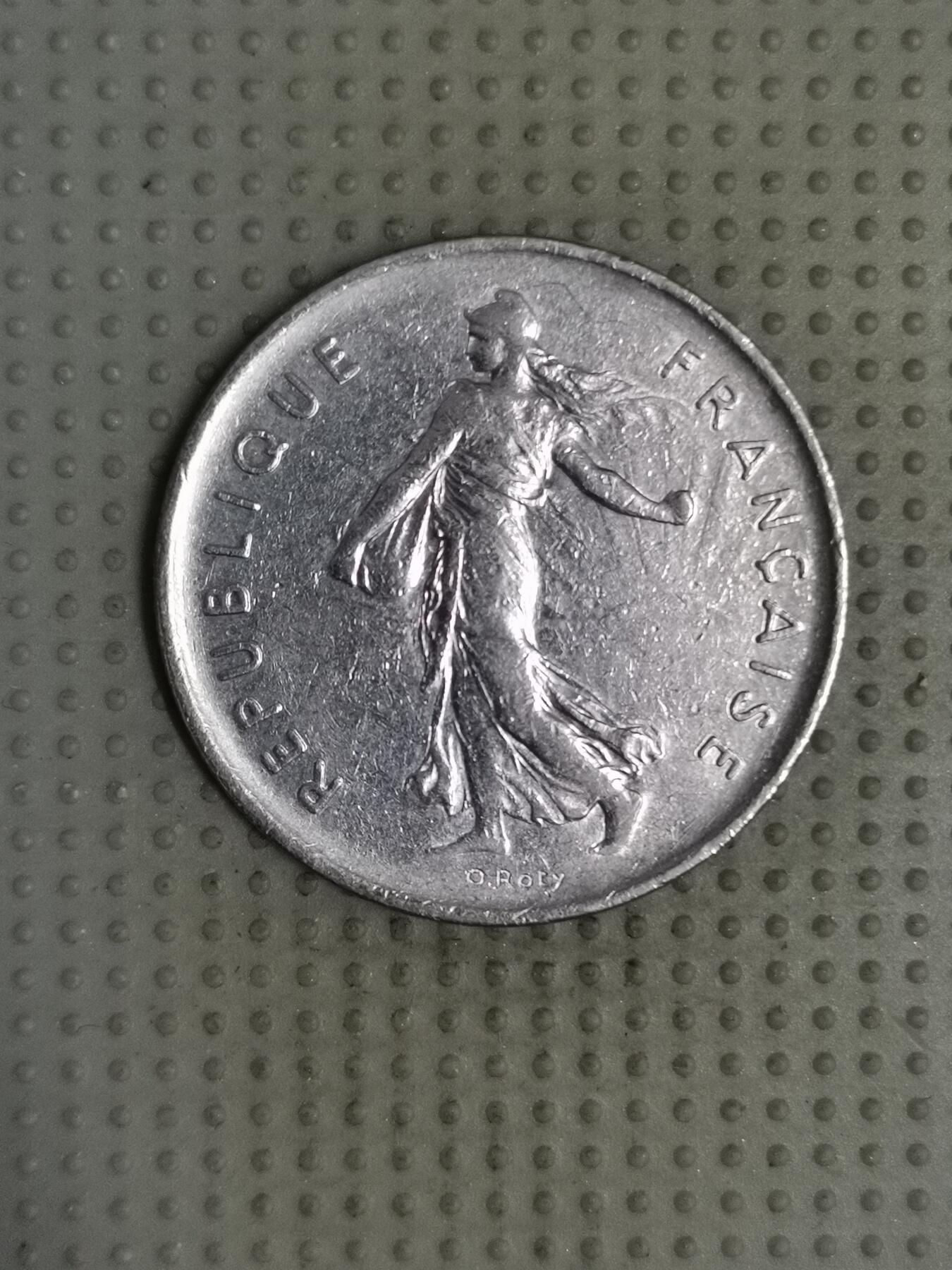 2025年第119场各国散币拍卖（总第119场） 法国1970年5法郎