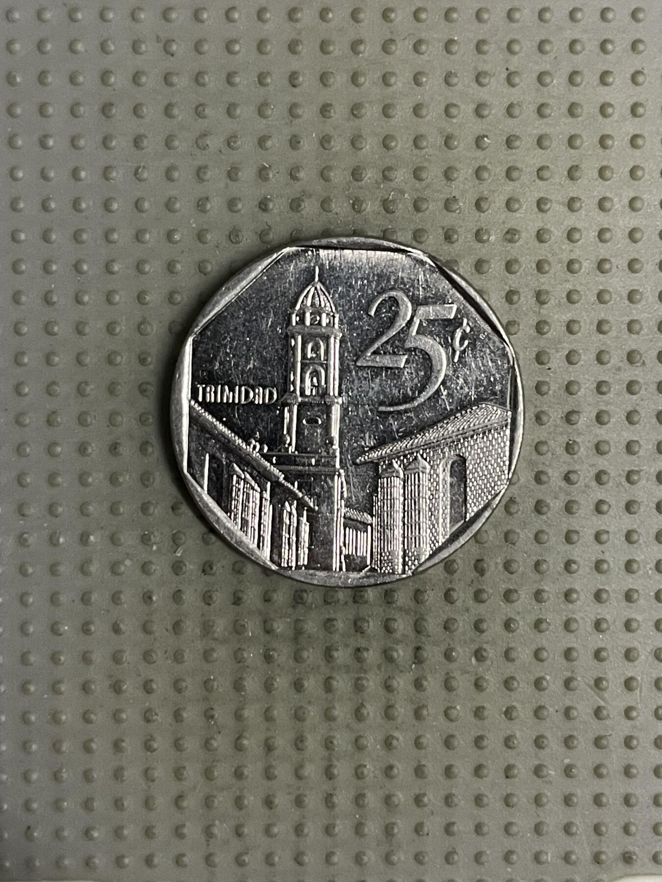 2025年第120场各国散币拍卖（总第120场） 古巴1994年25分