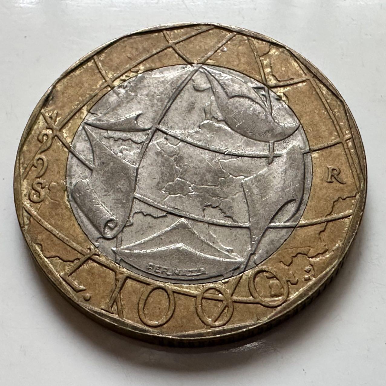 🌹外币初藏🌹🐯2025年第129场  每周二四六晚8️⃣点 接代拍 意大利1998年1000里拉