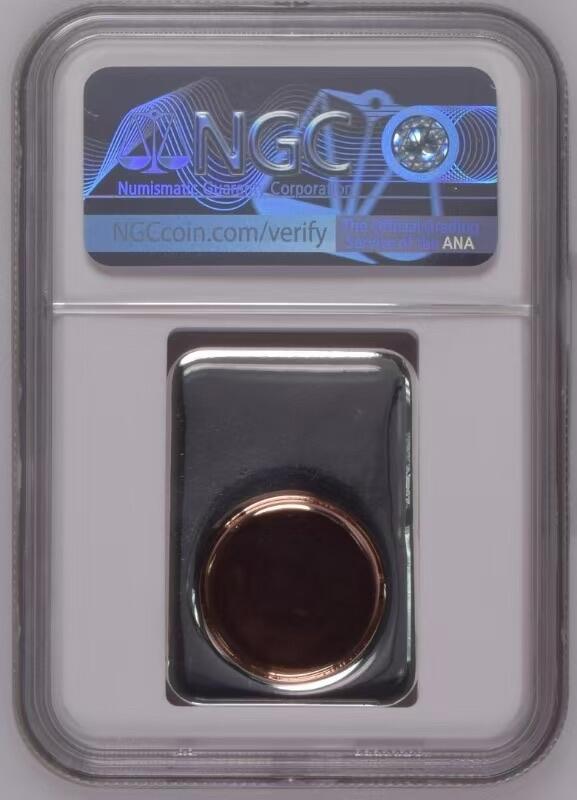 CSIS-GREAT评级精品钱币拍卖第三百二十六期 NGC上海5周年双色纪念章 章胚