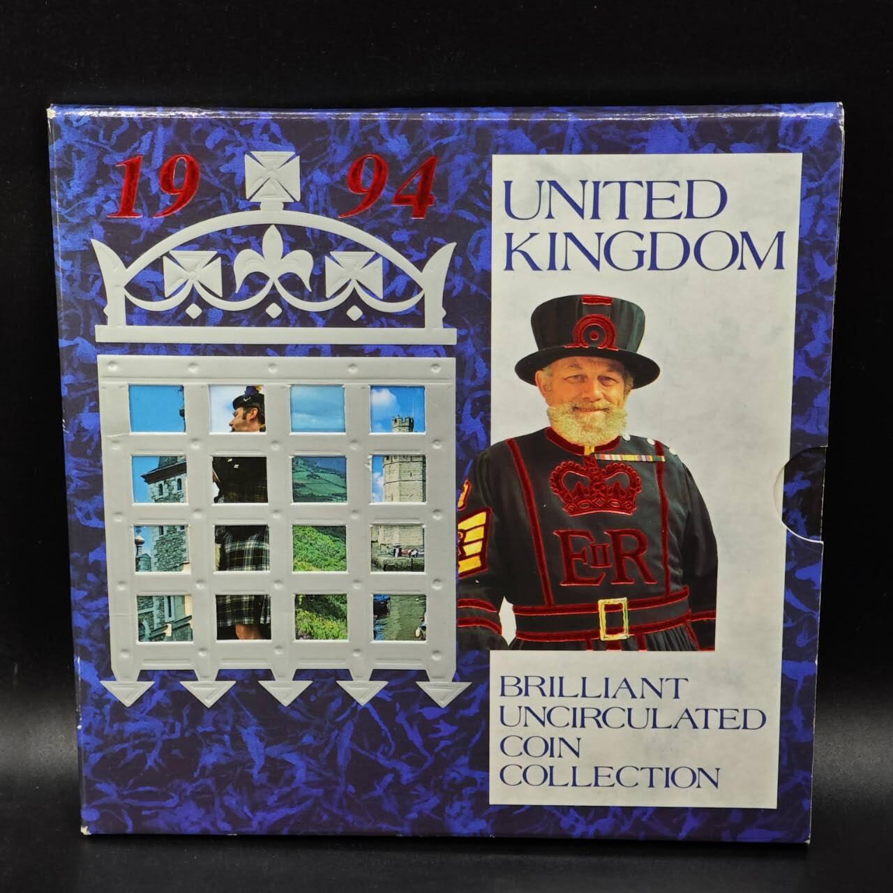 【淘币小摊】实时拍第七百九十九拍   银币套币场   满百包邮可预留二周 每周一统一发货   英国1994年套币