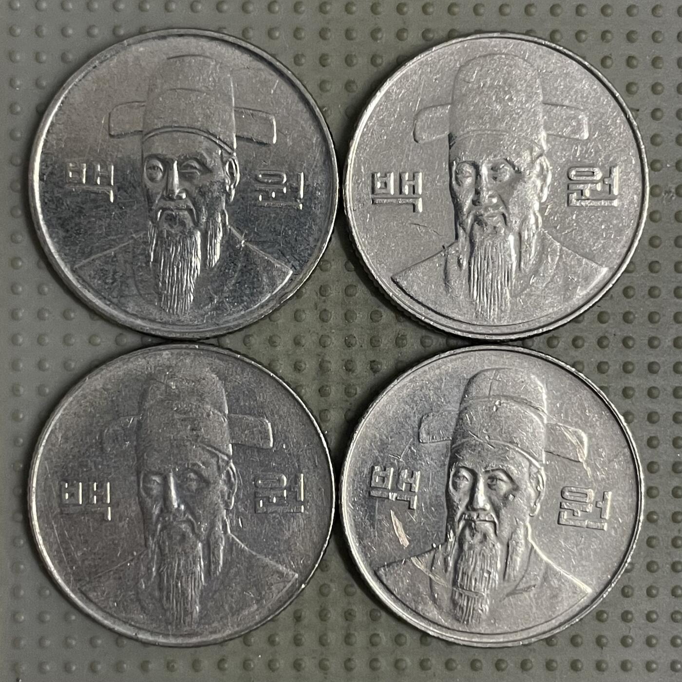 2025年第120场各国散币拍卖（总第120场） 韩国100韩元4枚