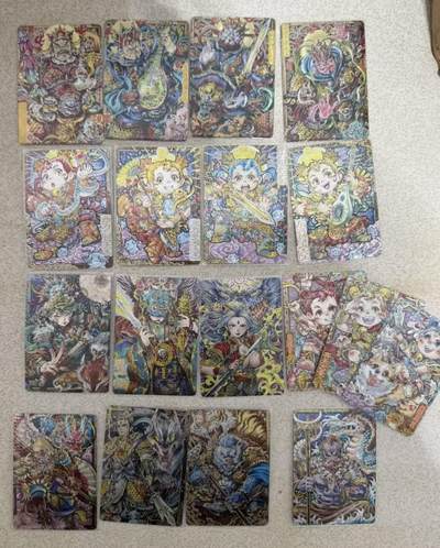 NO.15 好又多金牌大场，双11狂欢继续！每周一站式配齐，方便凑单！（周6晚8点截拍，卖家送拍0抽成！） - 卡萃 李尊奇 风调雨顺 粗闪18张一套