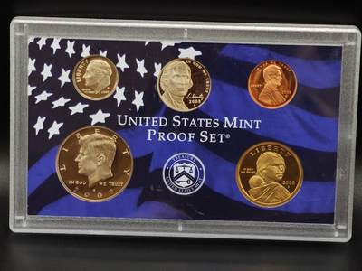 【淘币小摊】实时拍第七百九十九拍   银币套币场   满百包邮可预留二周 每周一统一发货   - 美国2008年精制套币