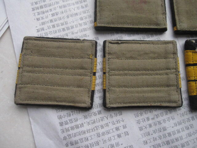 04--55水兵方块肩章3付一组（列兵、下士、中士）（2）