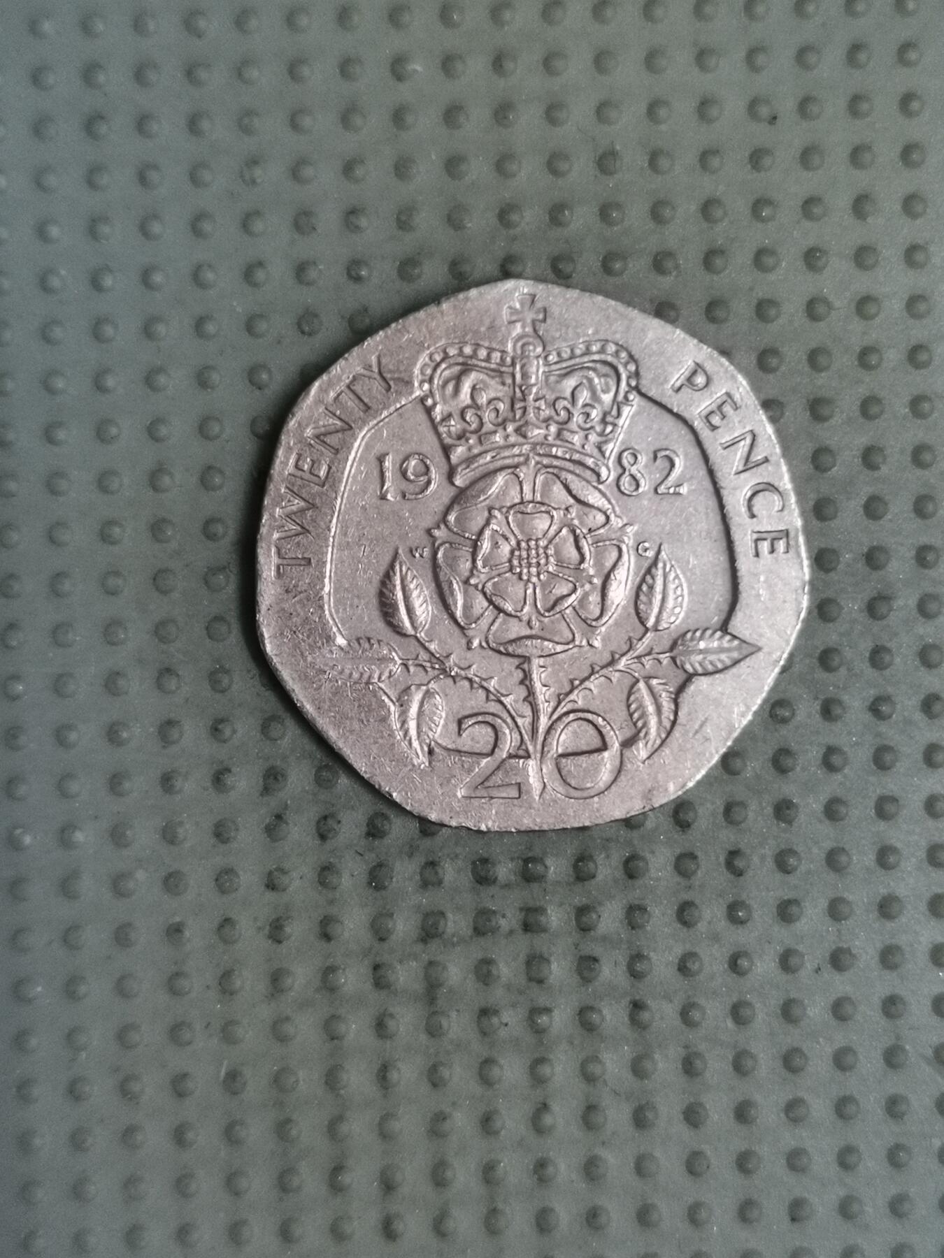 2025年第119场各国散币拍卖（总第119场） 英国1982年20便士