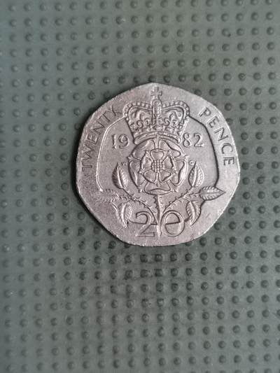 2025年第119场各国散币拍卖（总第119场） - 英国1982年20便士