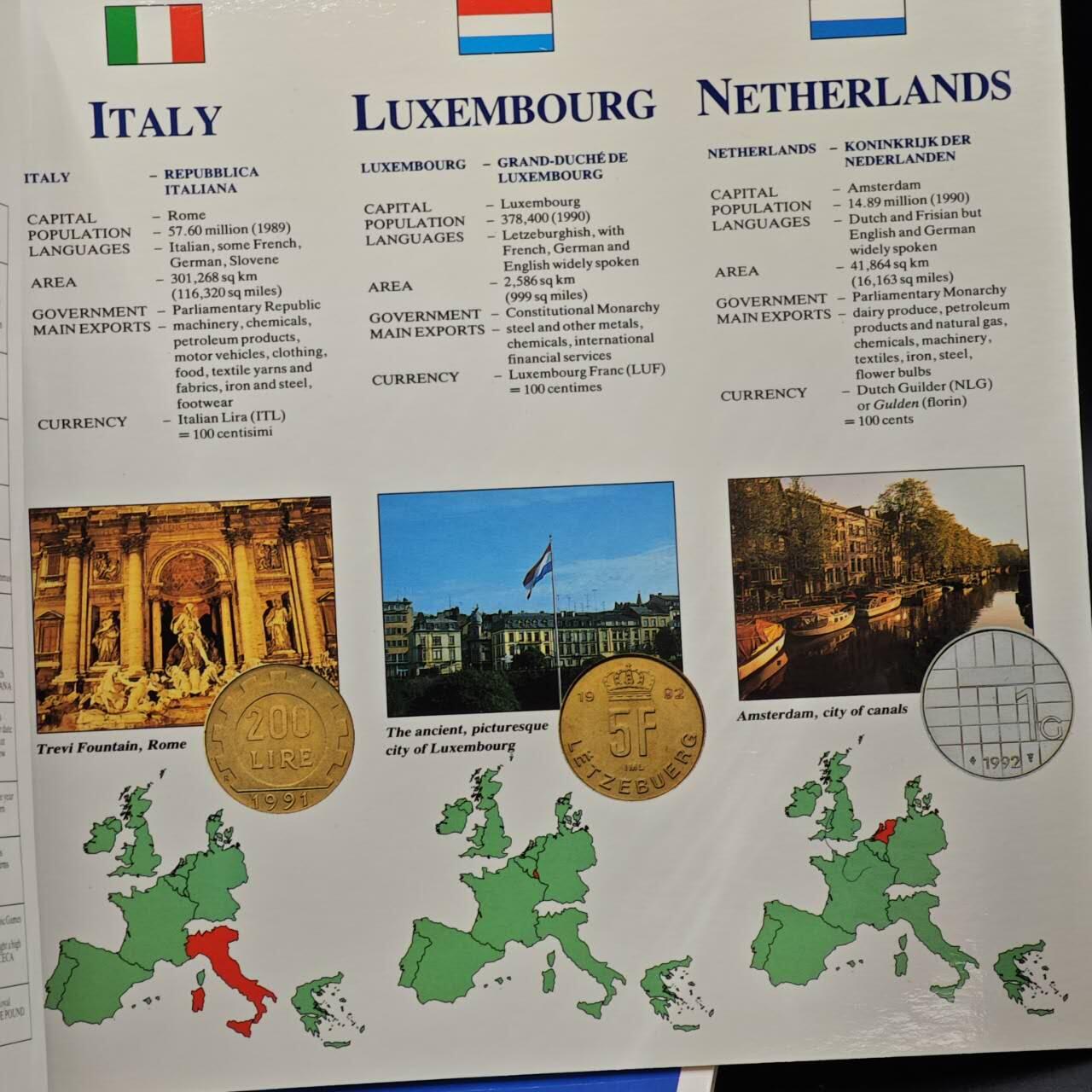 【淘币小摊】实时拍第七百九十九拍   银币套币场   满百包邮可预留二周 每周一统一发货   欧元区12国硬币