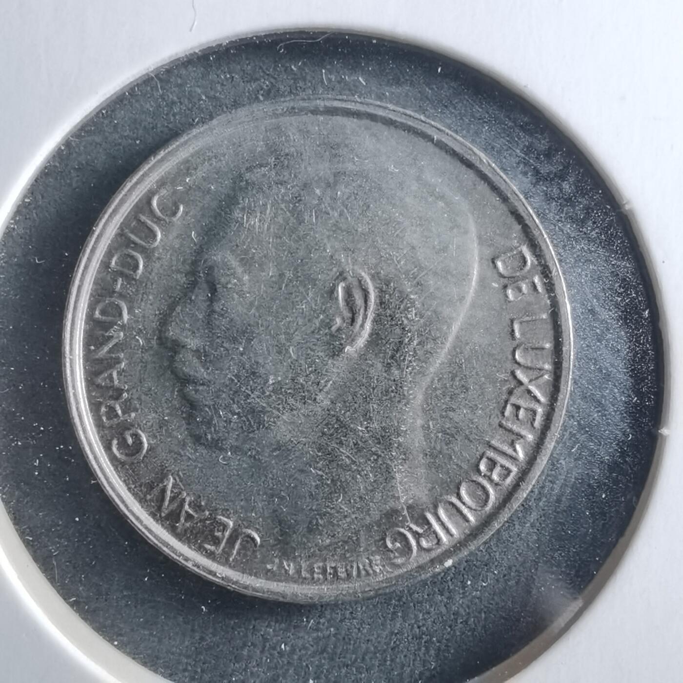 沼泽如烟--第906场 卢森堡1984年1法郎