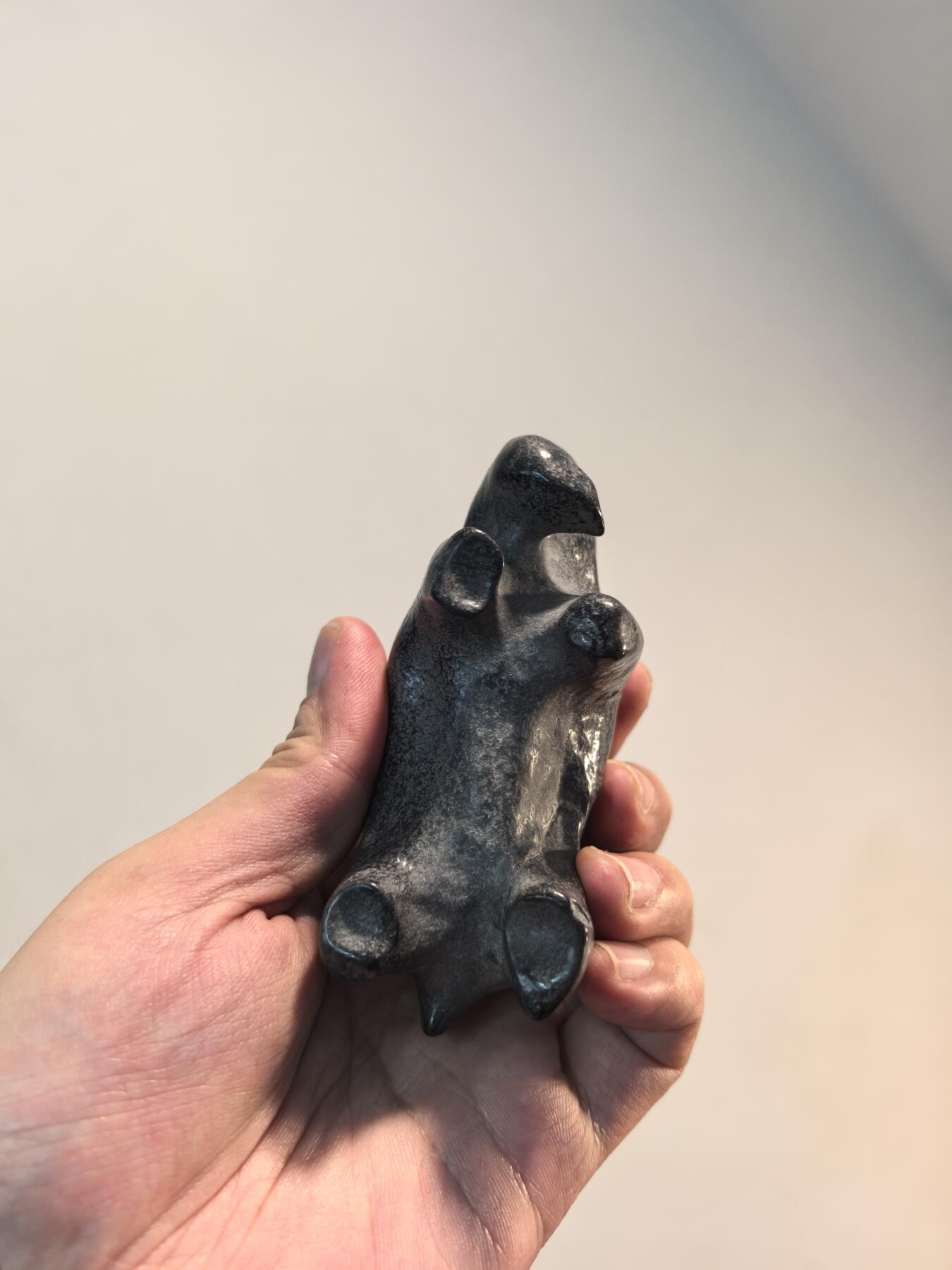 兰馨堂瓷器专场 石雕象摆件