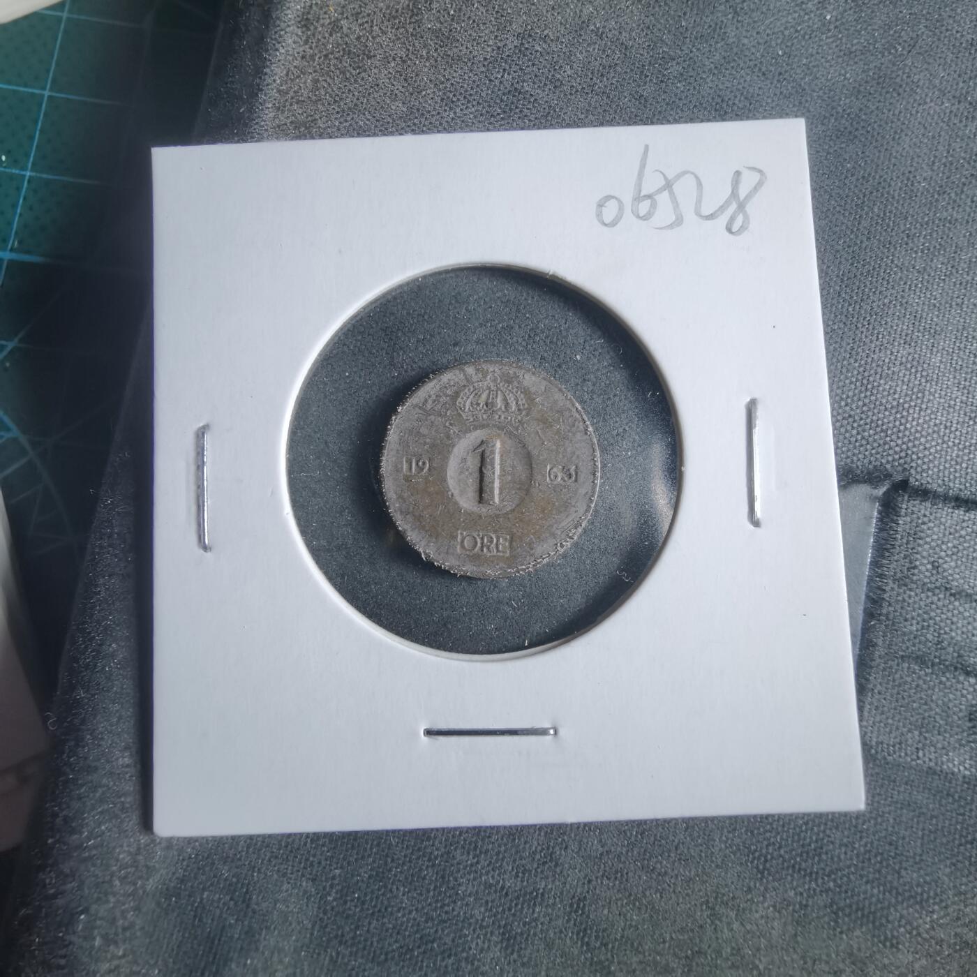 沼泽如烟--第906场 瑞典1963年1欧尔