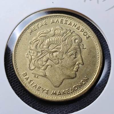 KK钱币收藏小铺  第372场  2月预留时间 周末发货 -  希腊100德拉克马