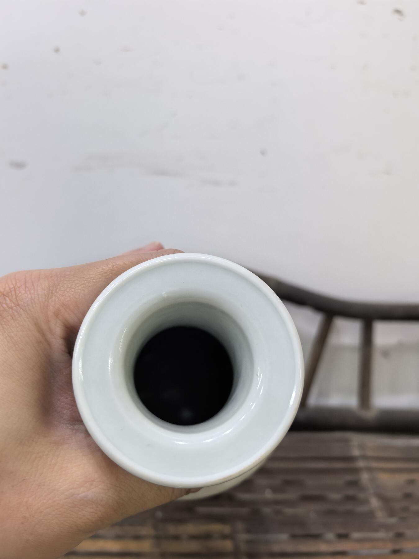 兰馨堂瓷器专场 回流青花瓷器花卉山石人物棒槌瓶