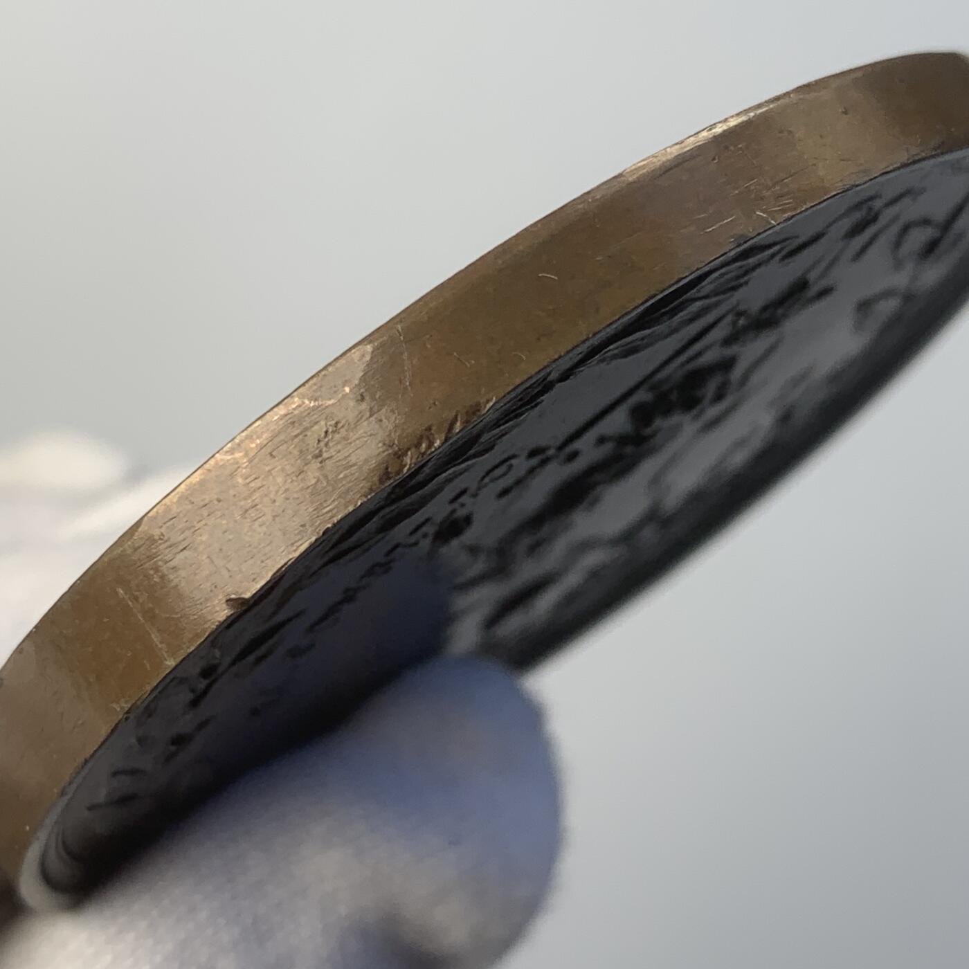 掌中浮雕-藏着的欧洲第042场 1700年沙俄政治家费奥多尔·阿列克谢耶维奇·戈洛文伯爵荣誉纪念章，他在彼得大帝统治时期担任外交部长，并成为第一任总理，58mm