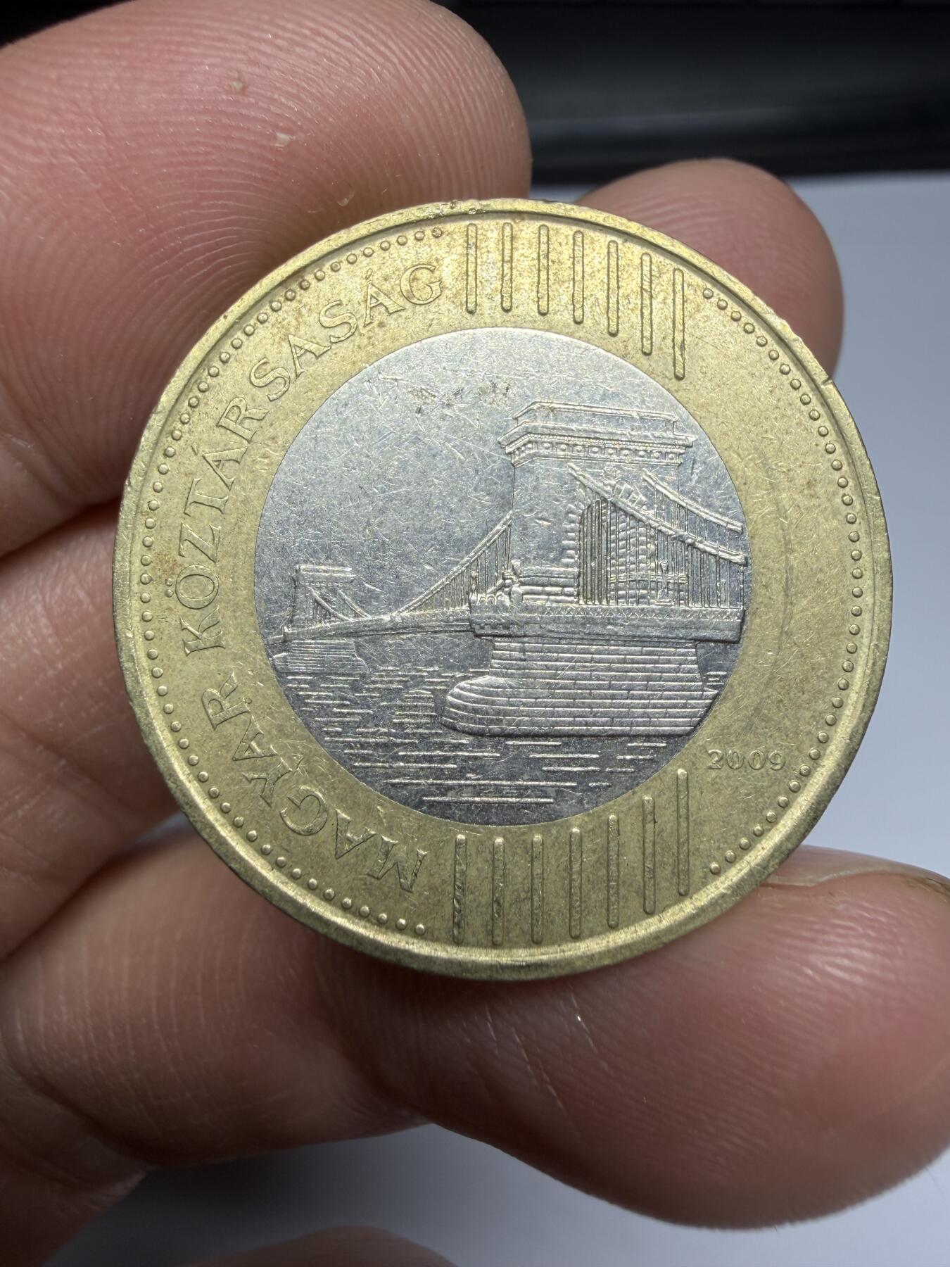 2025年集古藏今外币拍卖第十期-第7场—（总第287拍），可以寄存60天，满160元包邮。 2009年匈牙利200福林