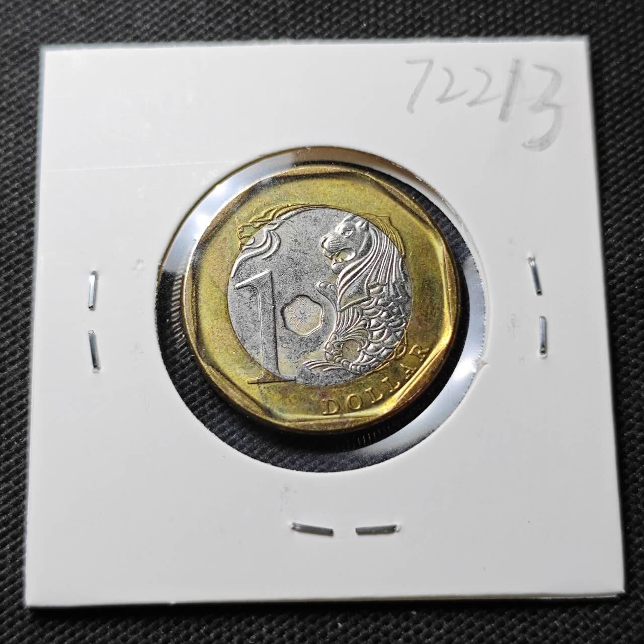 KK钱币收藏小铺  第372场  2月预留时间 周末发货  新加坡1元