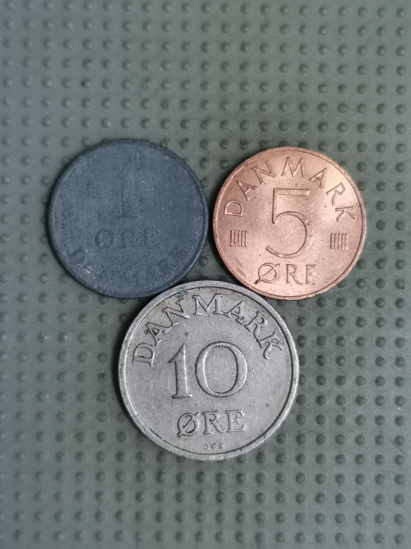 2025年第119场各国散币拍卖（总第119场） 丹麦3枚