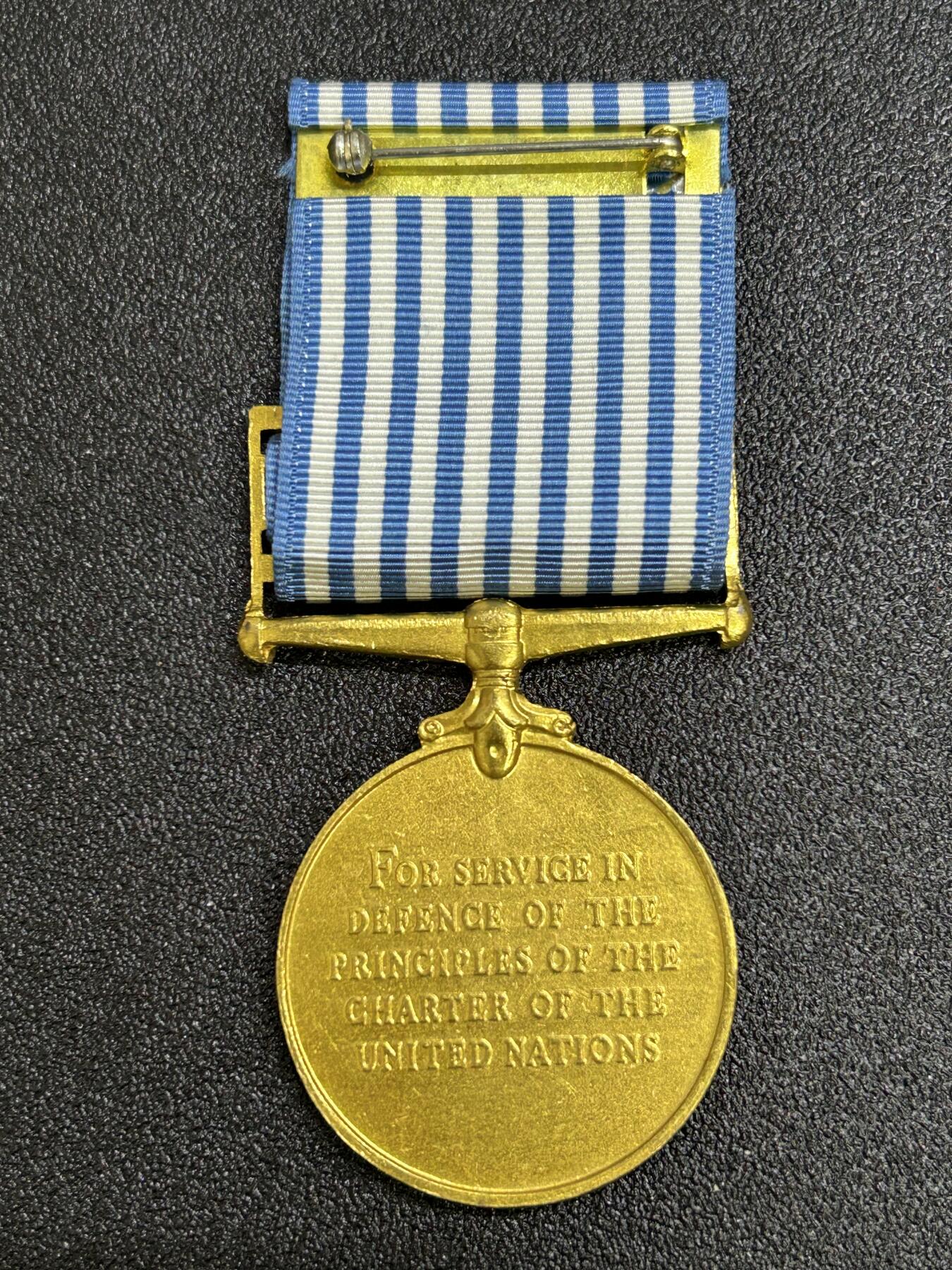 西秦中古拍卖第六十六期 联合国朝鲜战争奖章 好品