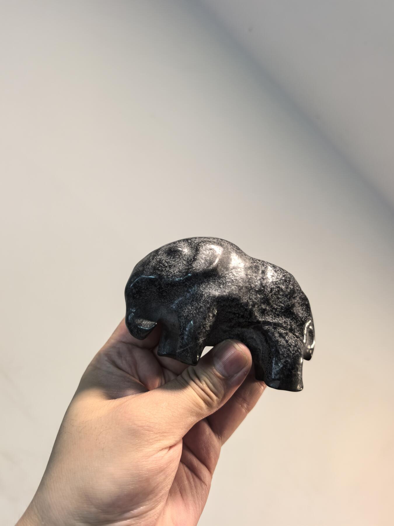 兰馨堂瓷器专场 石雕象摆件