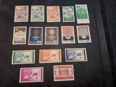 博彦收藏  TM 11月22日 8点 邮票专场 - 台湾省 新票6套 上品