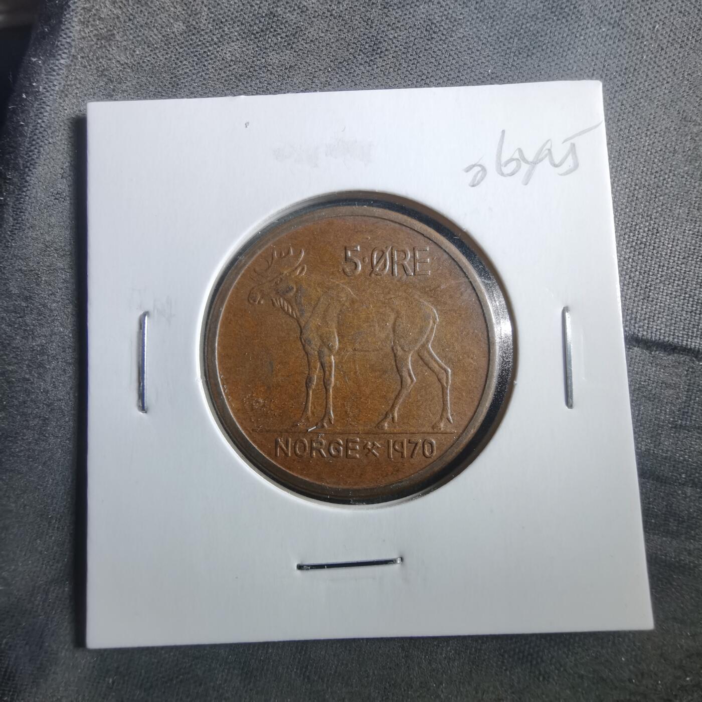 沼泽如烟--第906场 挪威1970年5欧尔