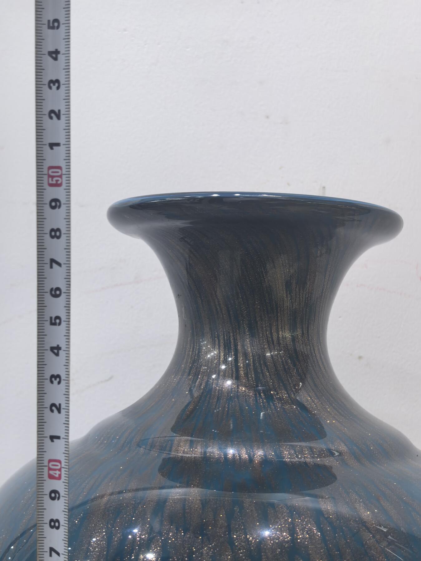 兰馨堂瓷器专场 回流大尺寸琉璃花瓶摆件