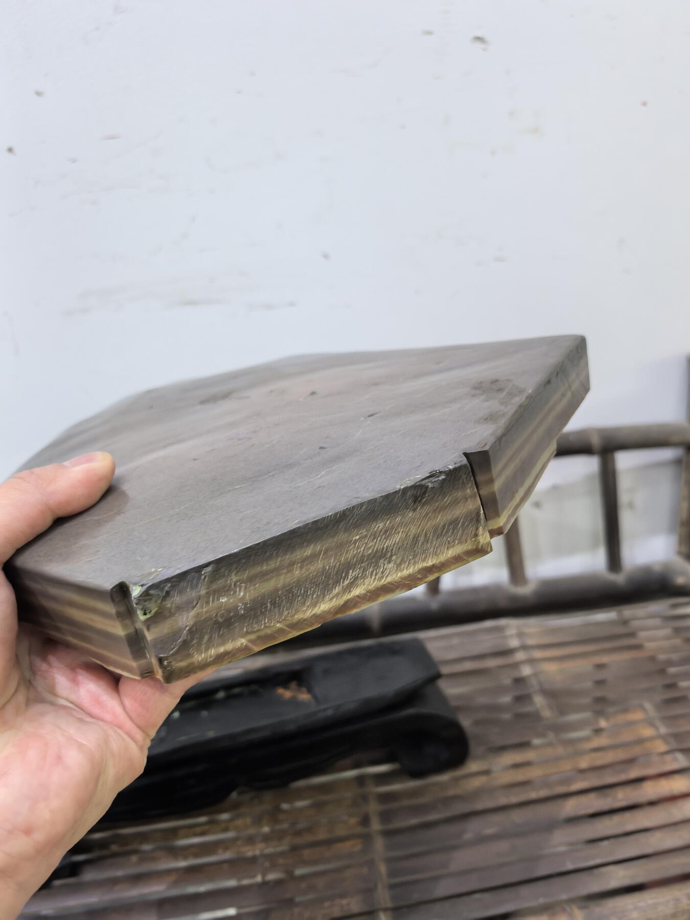 兰馨堂古玩杂项专场 祁阳石笑佛石雕摆件