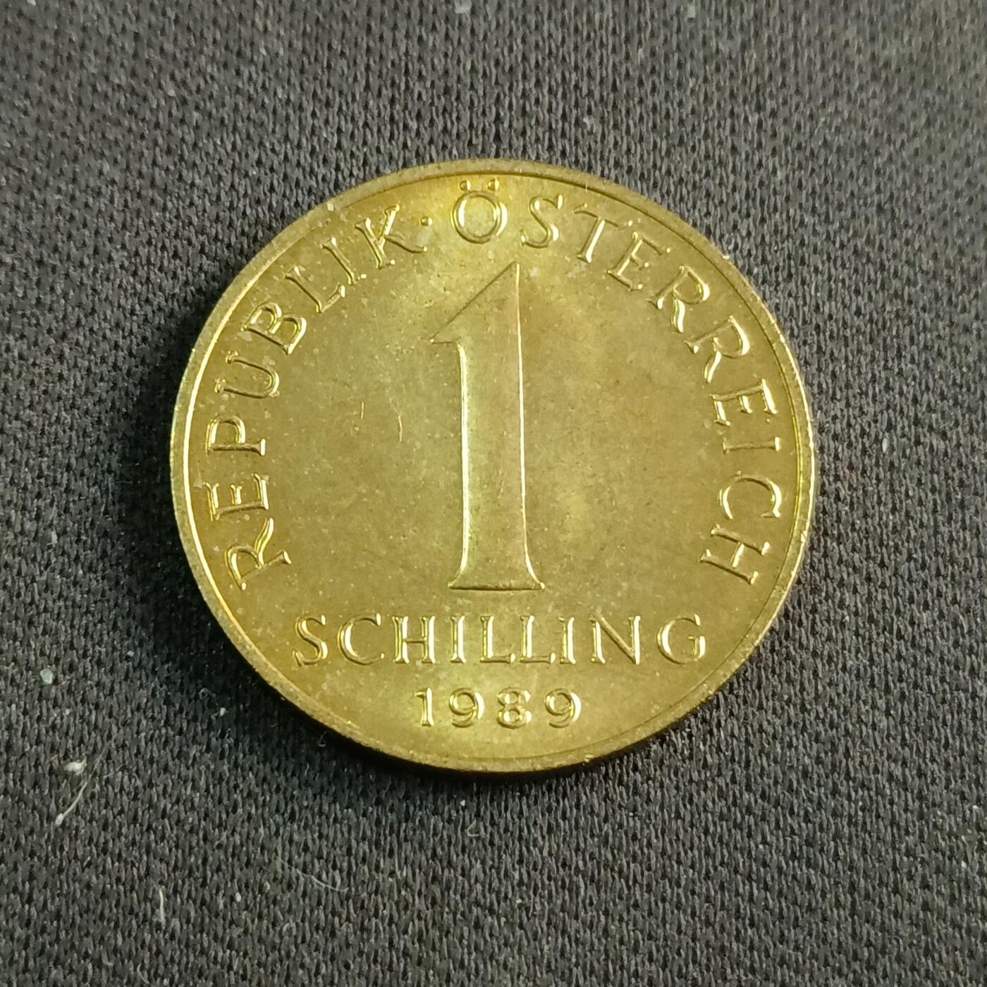 【游宝拍卖】乙巳蛇年88期 佣金1+6% 奥地利-1先令 1989年 原光好品