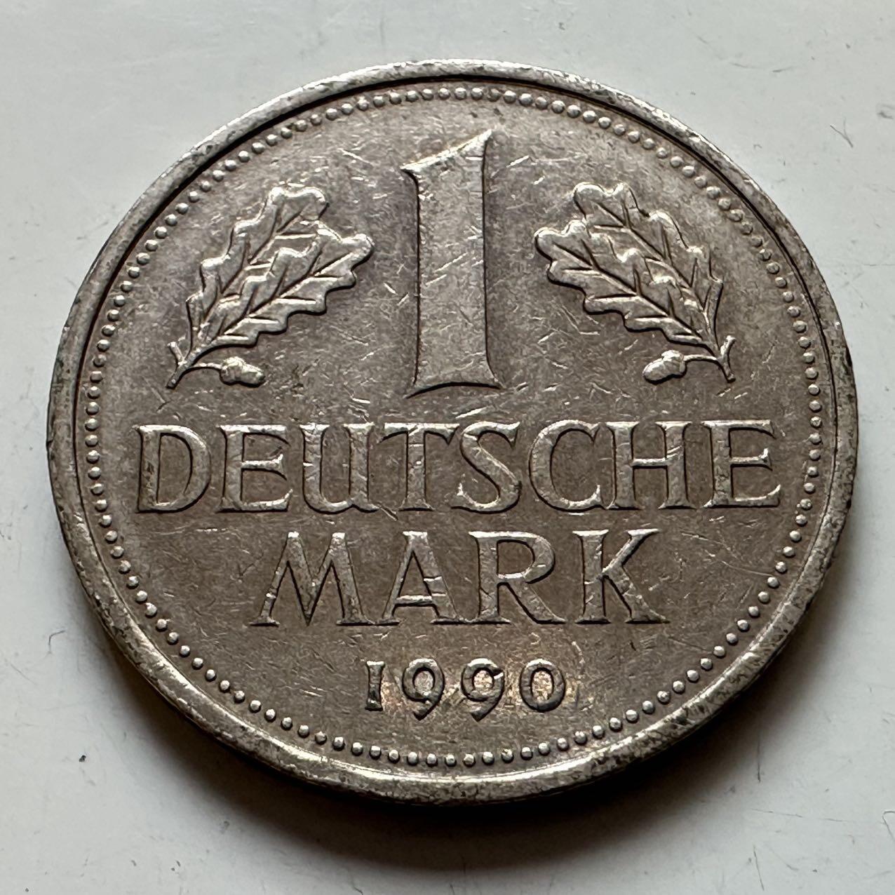 🌹外币初藏🌹🐯2025年第129场  每周二四六晚8️⃣点 接代拍 德国1990年一马克