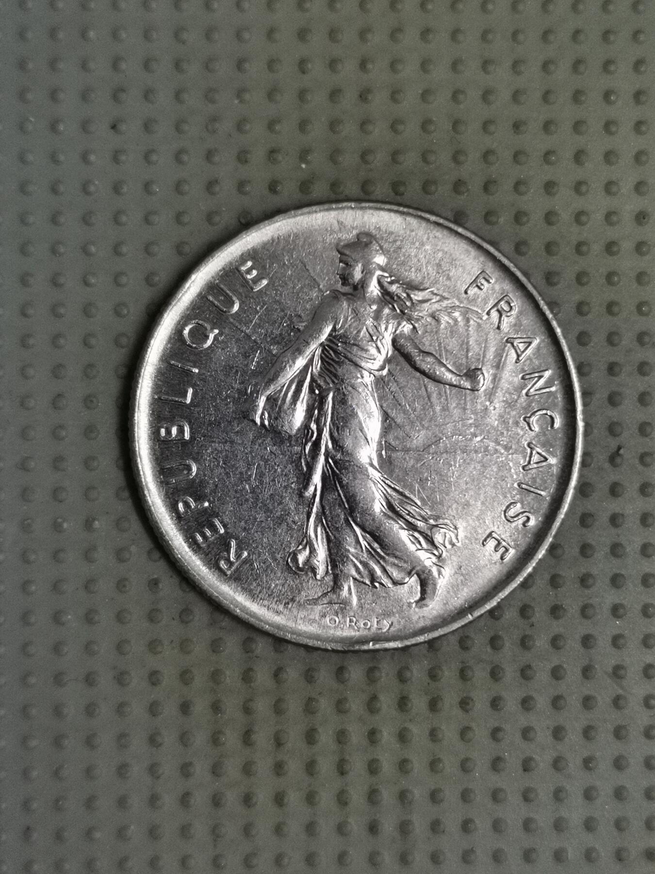 2025年第119场各国散币拍卖（总第119场） 法国1973年5法郎