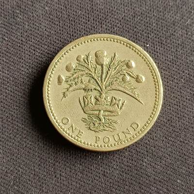 【游宝拍卖】乙巳蛇年88期 佣金1+6% - 英国-1镑 1984年