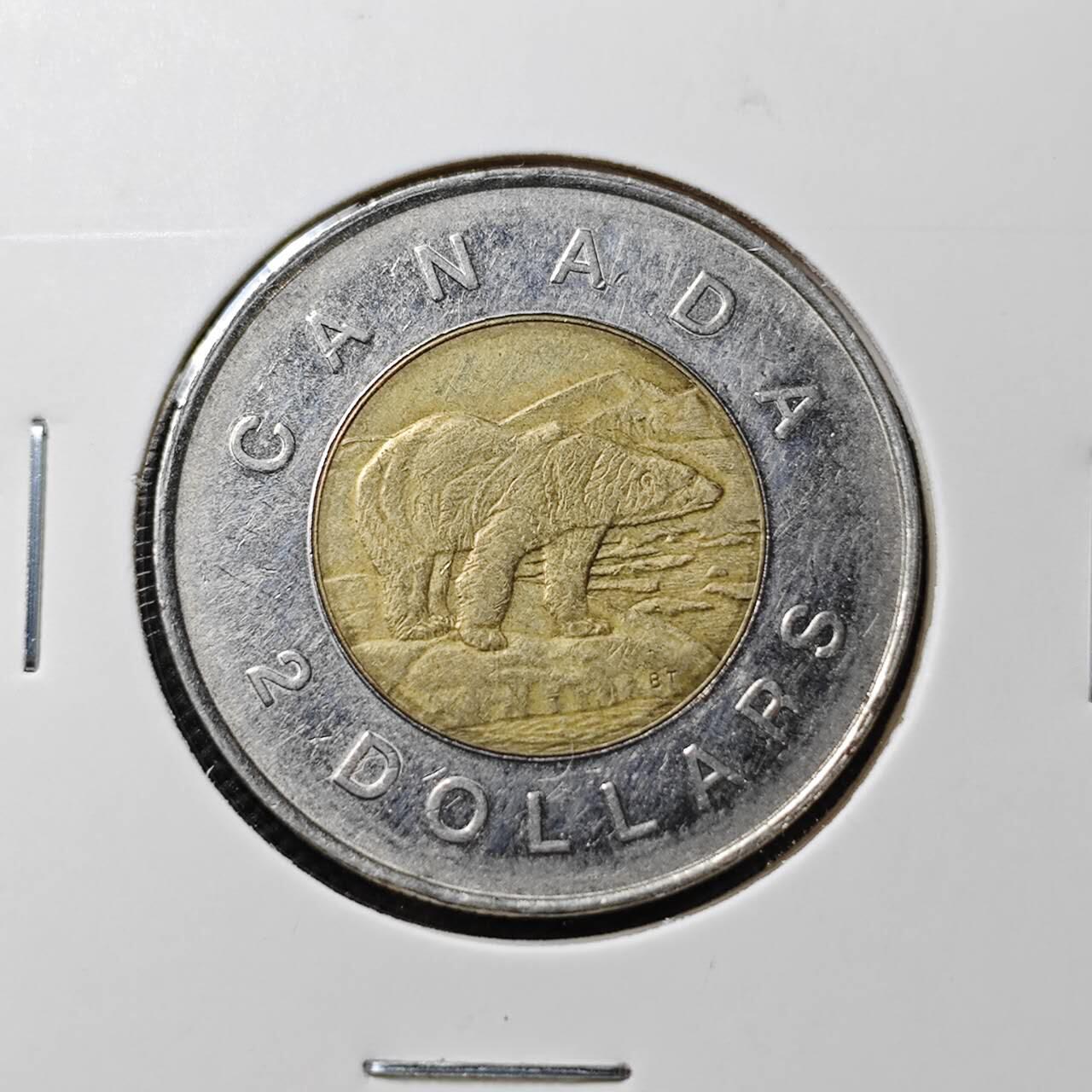 KK钱币收藏小铺  第372场  2月预留时间 周末发货  加拿大2元