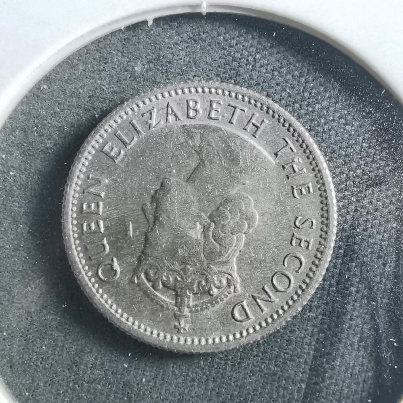 沼泽如烟--第906场 英属马来亚婆罗洲1961年五分