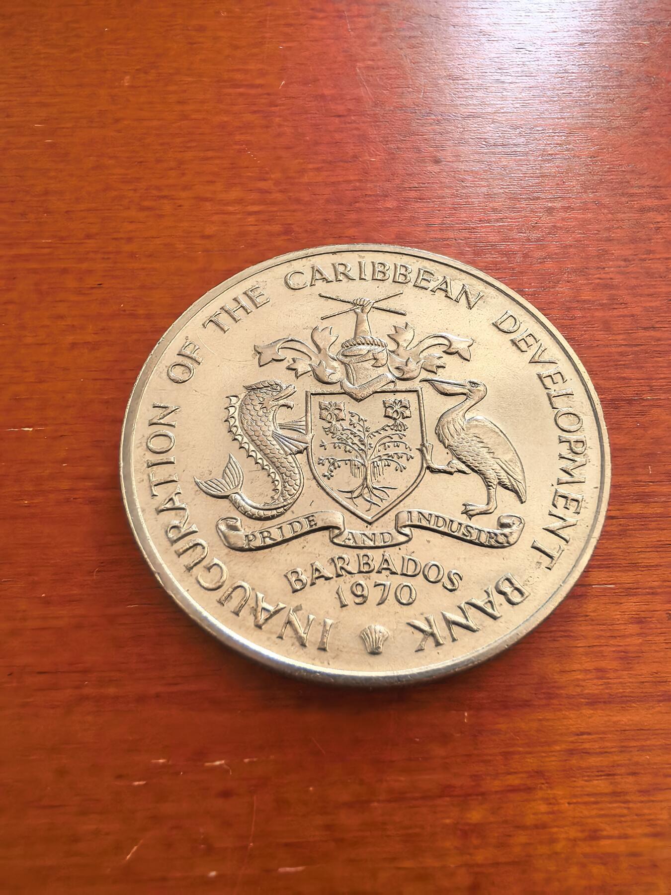 长老汇蛇年精选第七十四场拍卖 1970巴巴多斯FAO香蕉币4元镍币，3万枚