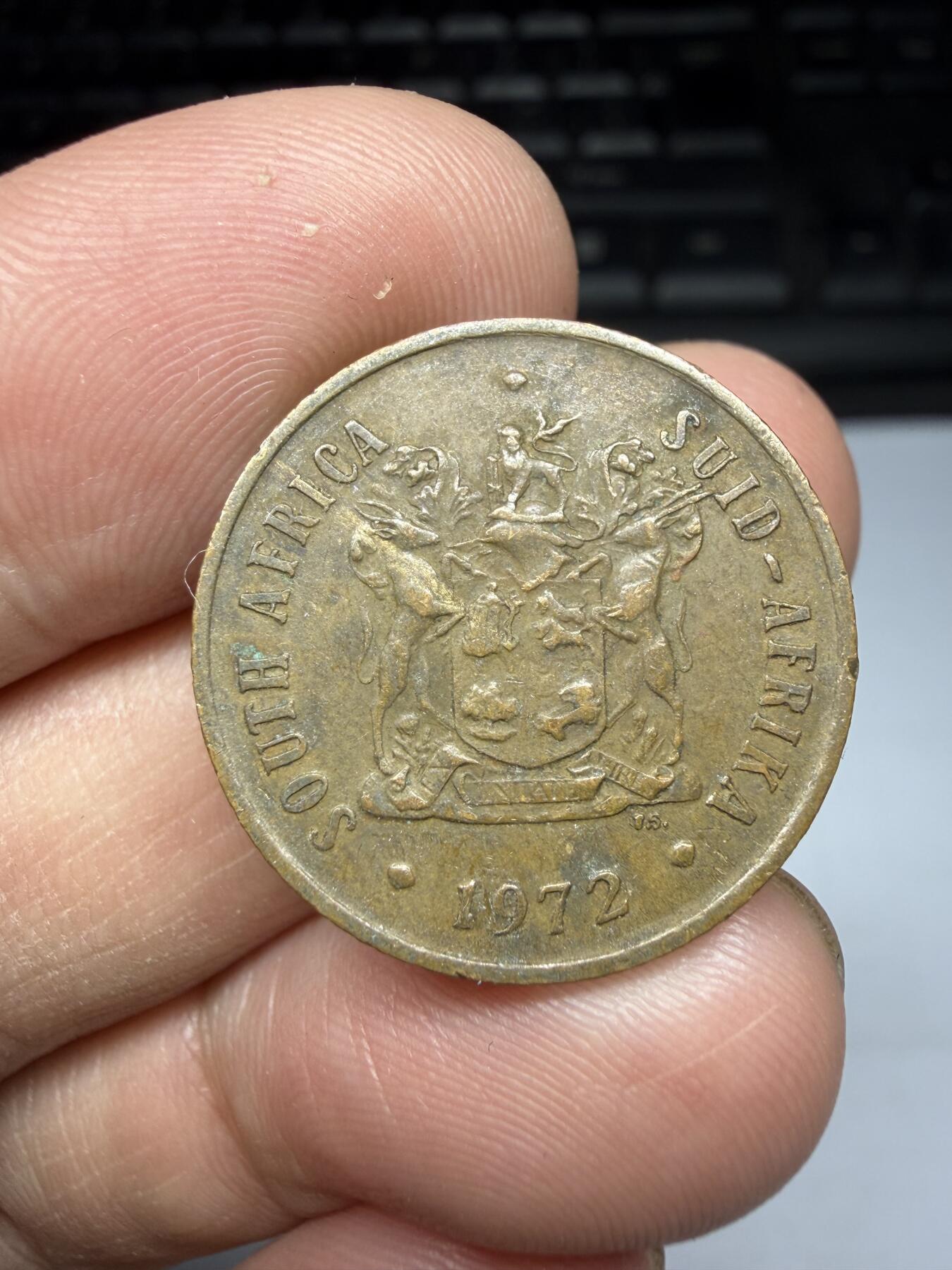 2025年集古藏今外币拍卖第十期-第7场—（总第287拍），可以寄存60天，满160元包邮。 1972年南非2C