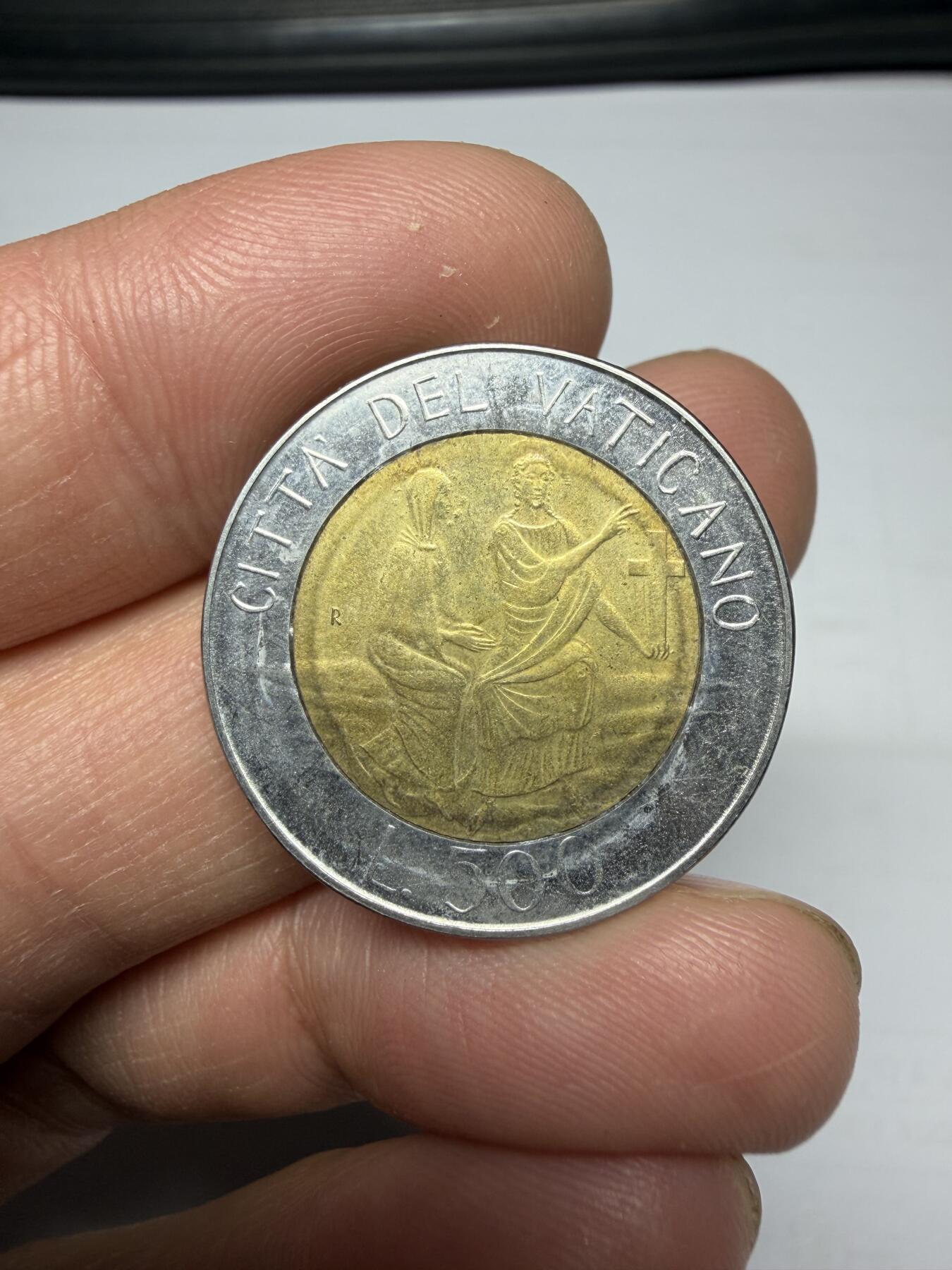 2025年集古藏今外币拍卖第十期-第7场—（总第287拍），可以寄存60天，满160元包邮。 梵蒂冈50里拉