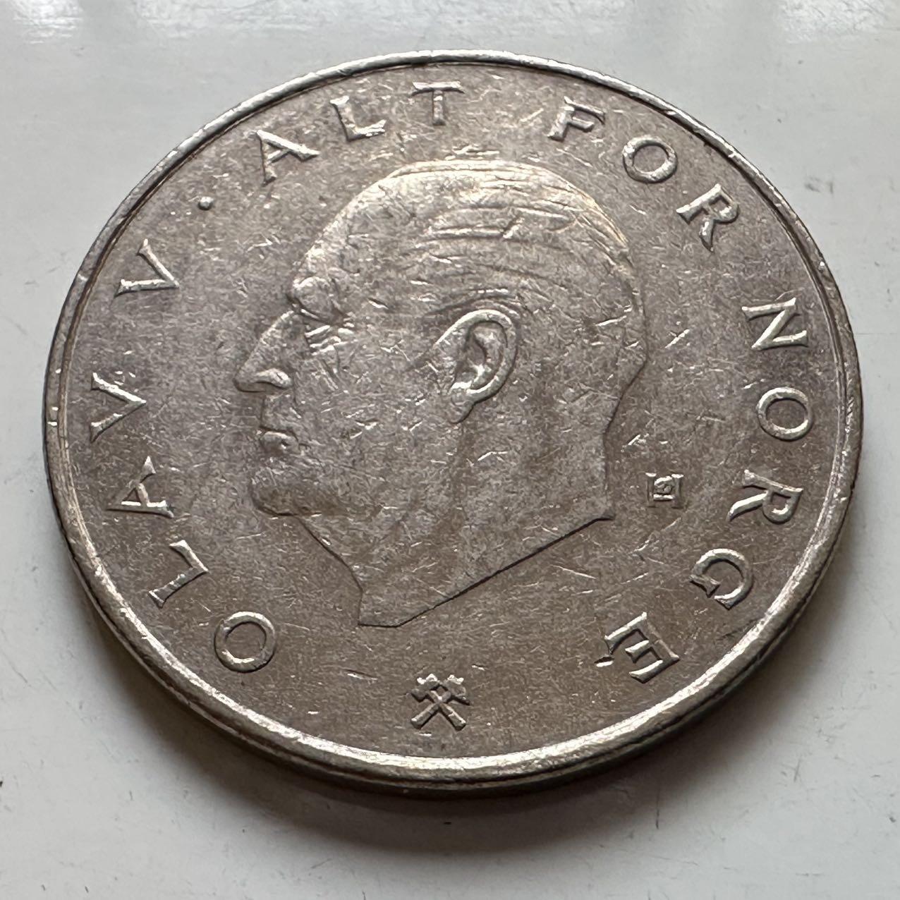 🌹外币初藏🌹🐯2025年第129场  每周二四六晚8️⃣点 接代拍 挪威1983年一克朗