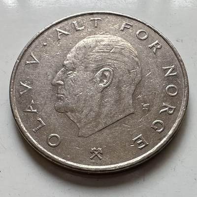 🌹外币初藏🌹🐯2025年第129场  每周二四六晚8️⃣点 接代拍 - 挪威1983年一克朗