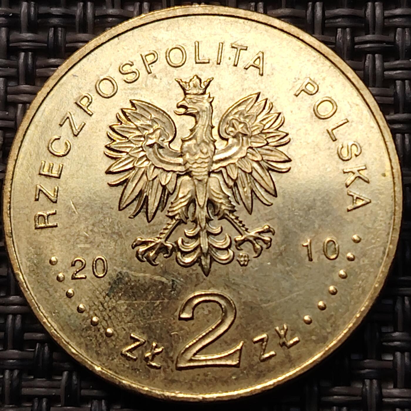 布加迪🐬～世界钱币(上海)🌾第 260 期 /  各国套币和散币 波兰🇵🇱 2010年 2兹罗提纪念币 波兰1980年工人大罢工