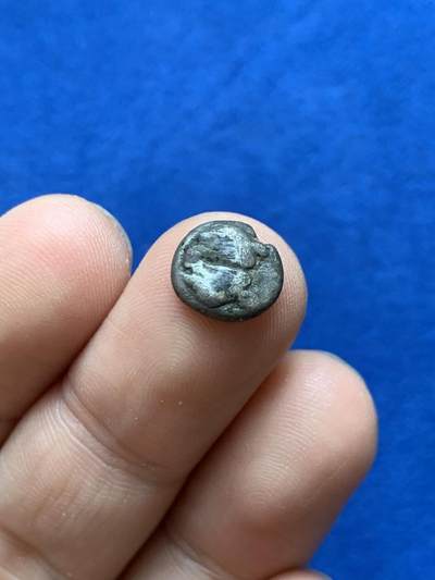 《竞宝斋》第439场 周日，周一，周二 3场连拍 （全场包邮） - 公元前500-450年 古希腊莱斯博斯岛野猪奥波银币 1.25克