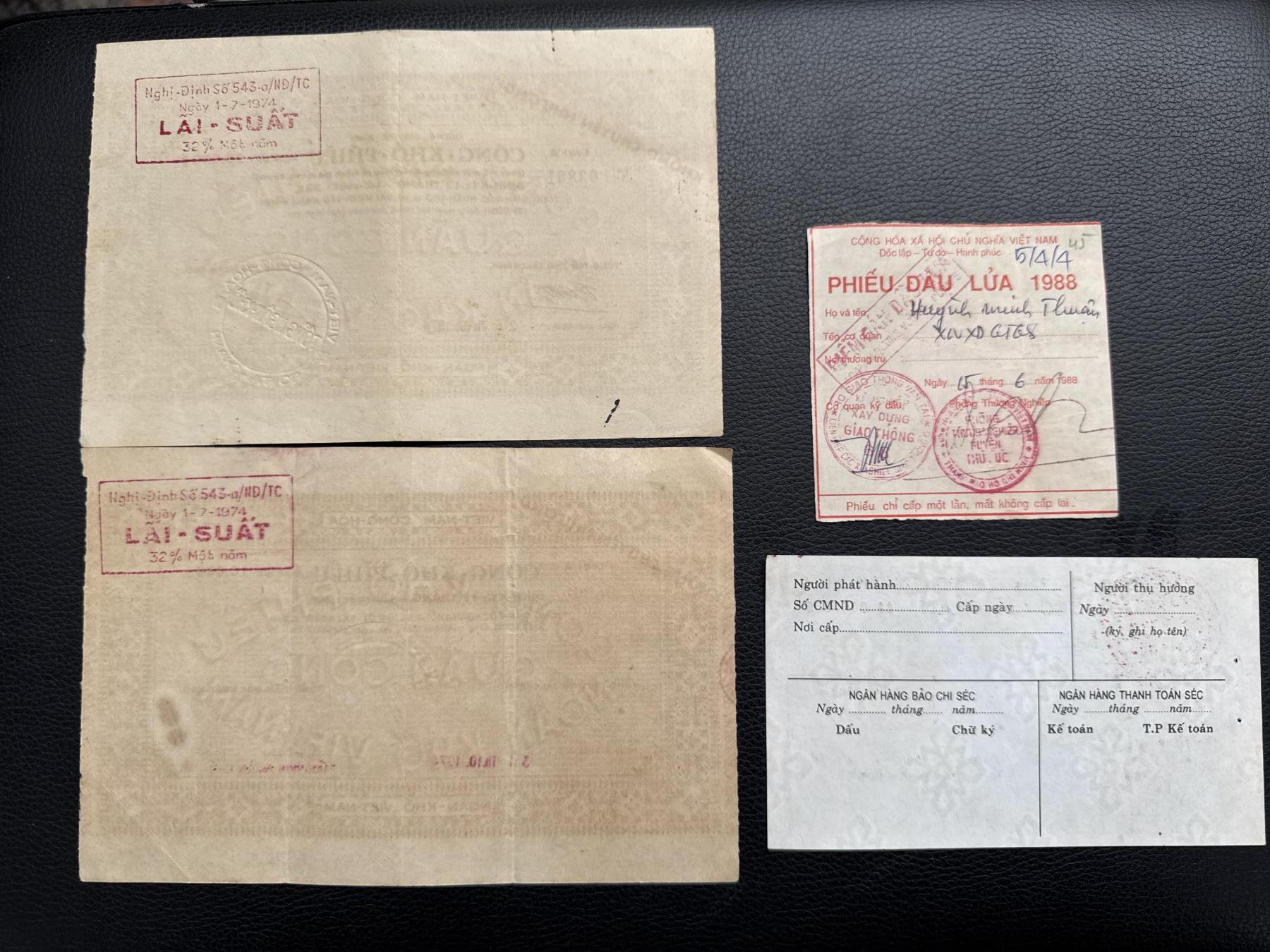 桂P钱币文化工作室拍卖第四十五期 越南公债券一组