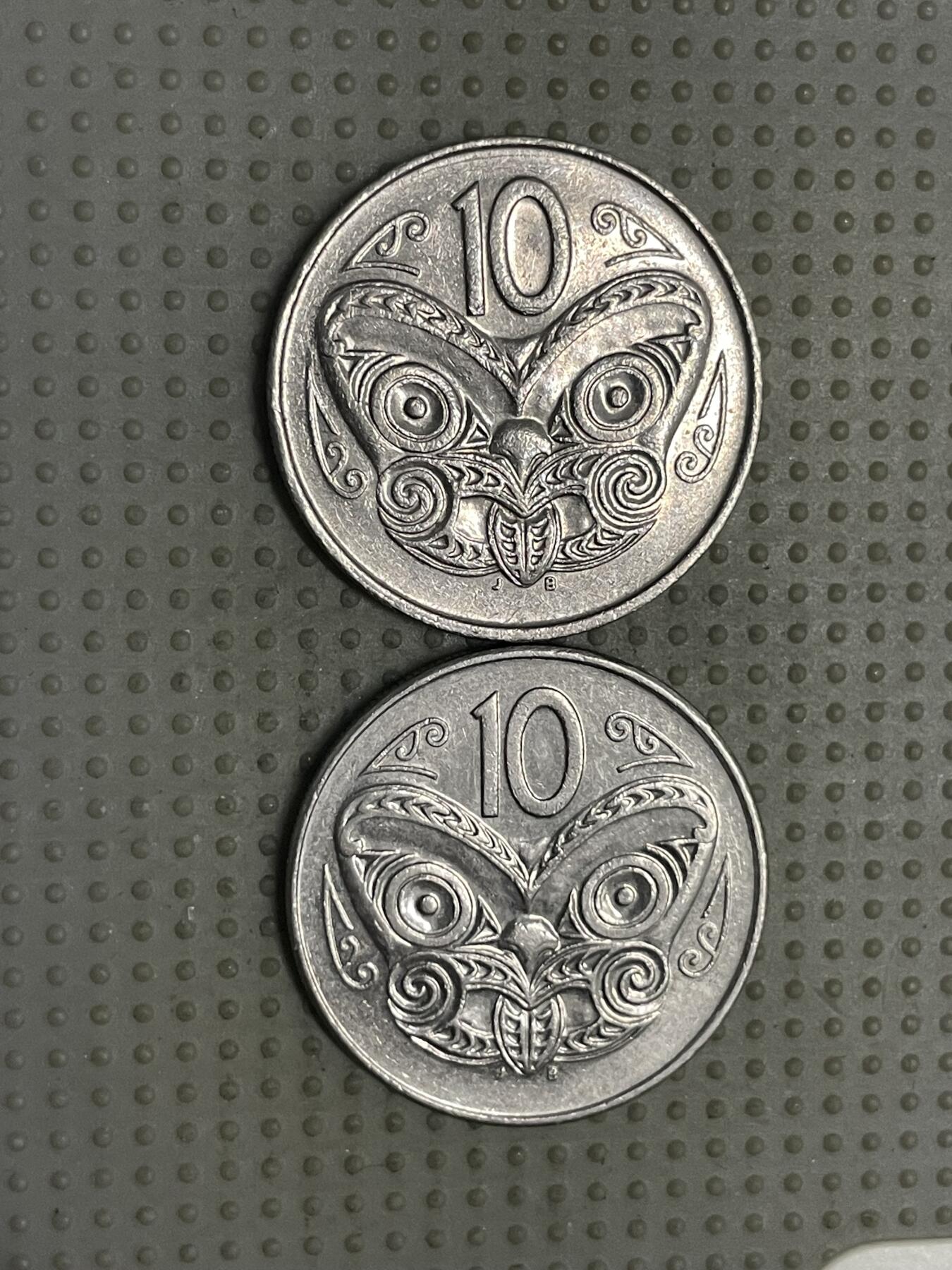 2025年第120场各国散币拍卖（总第120场） 新西兰10分2枚