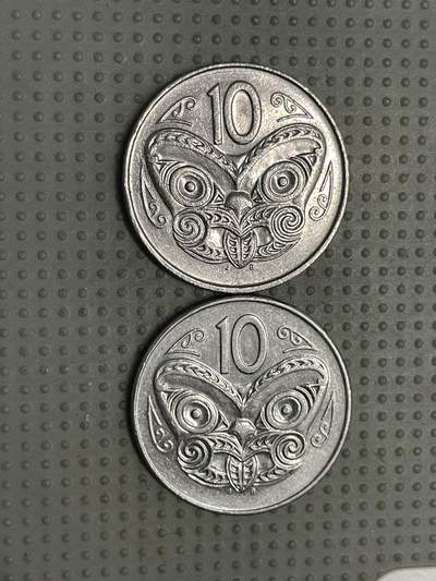 2025年第120场各国散币拍卖（总第120场） - 新西兰10分2枚