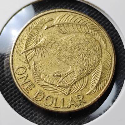 KK钱币收藏小铺  第372场  2月预留时间 周末发货 -  新西兰1元