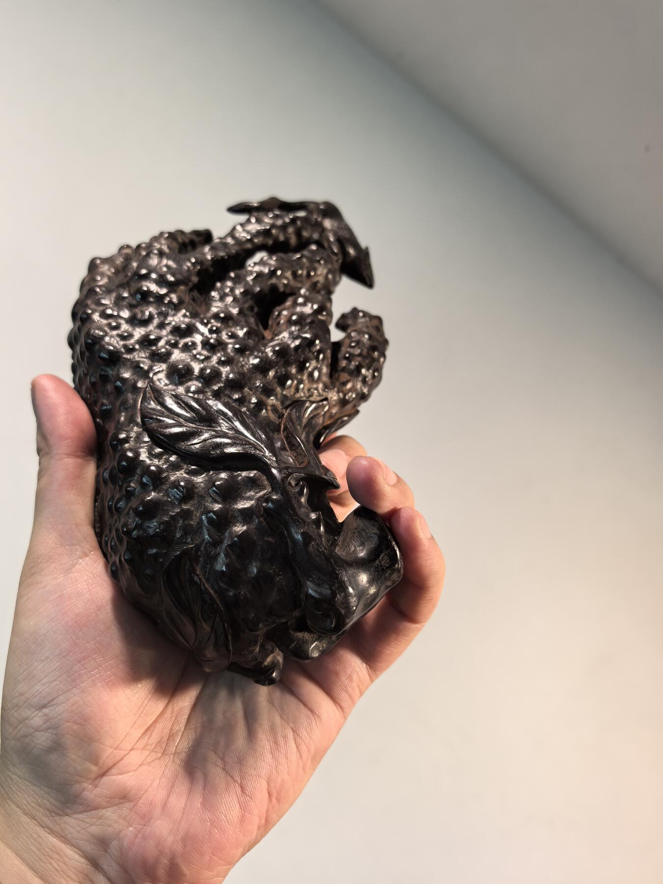 兰馨堂古玩杂项专场 紫檀雕佛手摆件