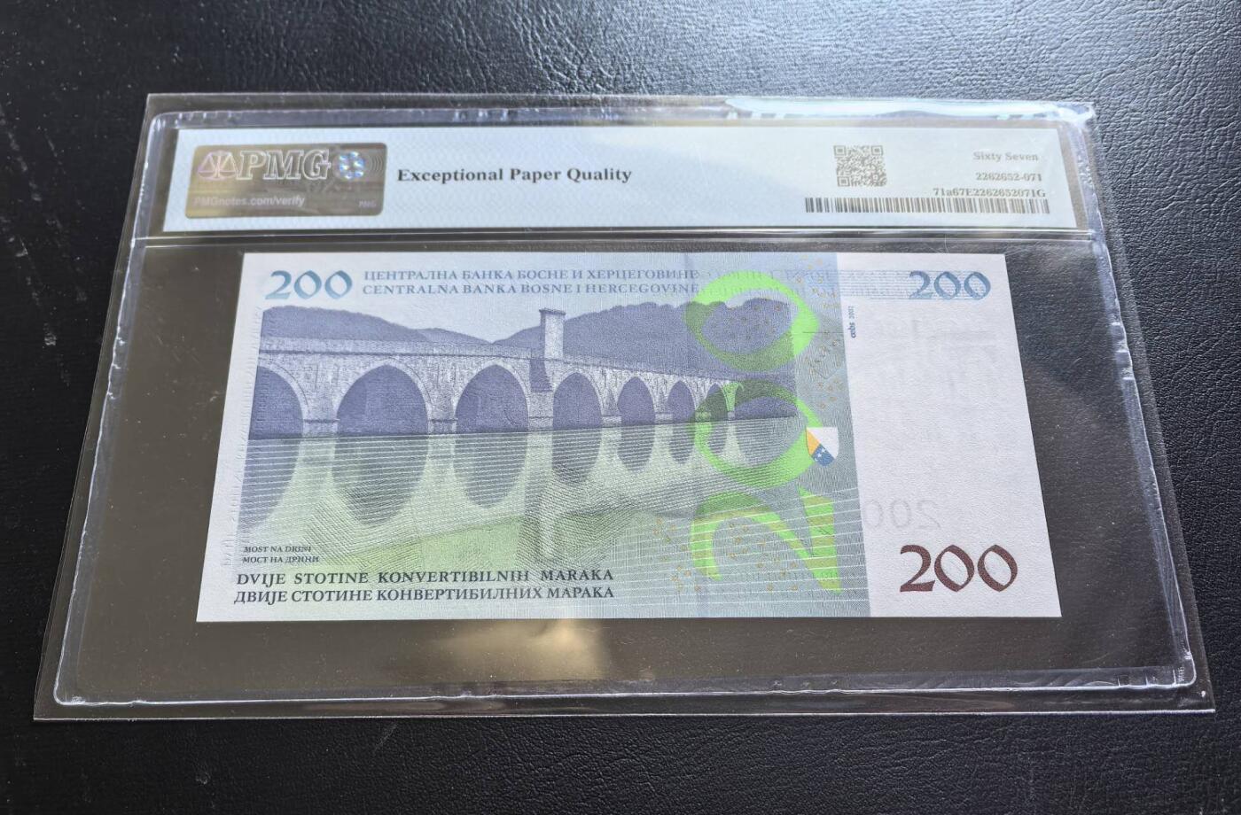 Triple S 第67期 2002波黑200，冠军分，背面世界文化遗产，精美