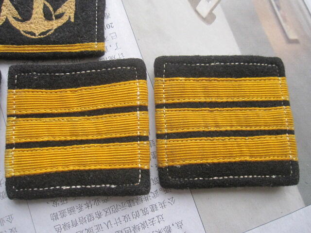 04--55水兵方块肩章3付一组（列兵、下士、中士）（2）